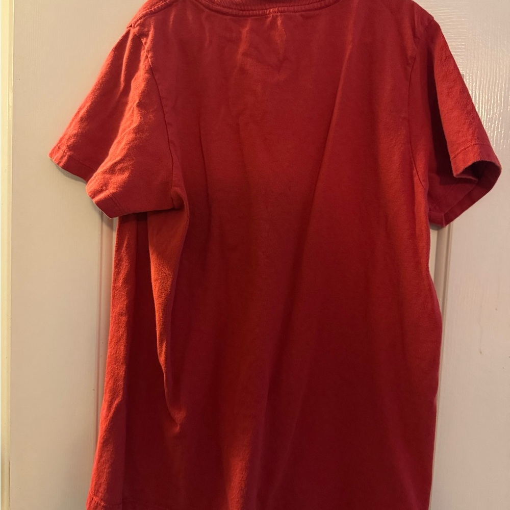 Brandy Melville / John Galt Southside Guitars T-Shirt Red One Size - Picture 3 of 3